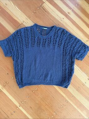 Splendid Oversized Short Sleeve Sweater XL